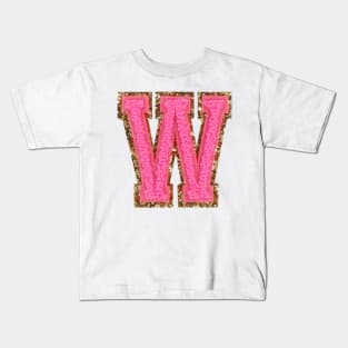 W preppy letter Kids T-Shirt